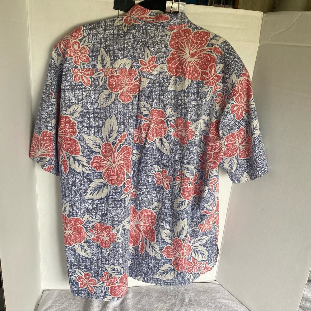 Cooke Street Honolulu Men XL short sleeve button up shirt Hawaiian 100% cotton - Picture 3 of 5